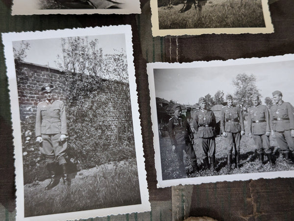 Lot of 24 Photos From a Young Leutnant