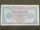GI Souvenir Belgian Francs Notes "Memories of Belgium Dec. 1944"