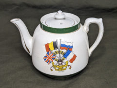 Original WWI Patriotic British Teapot