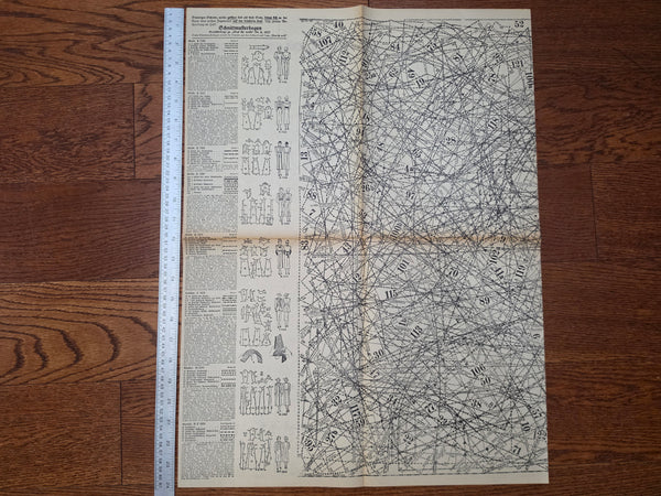 Was Ihr Wollt Magazine Heft 6 1937 With Dress Pattern