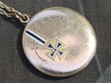 Iron Cross Sweetheart Necklace