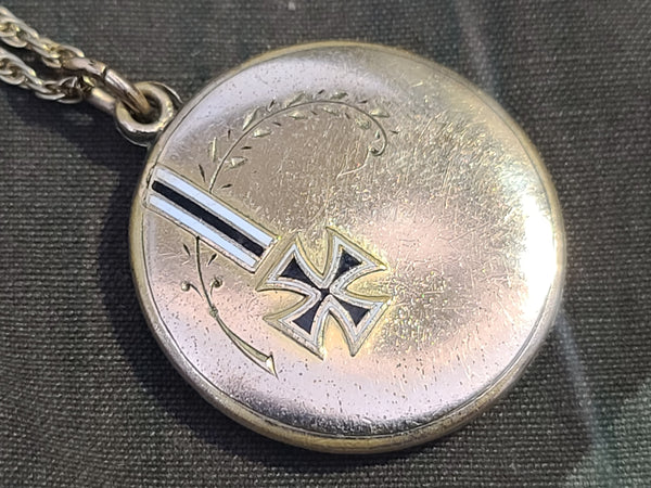Iron Cross Sweetheart Necklace