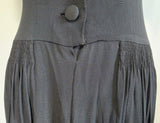 German Black Gown Long Evening Dress <br> (B-36" W-30" H-42")