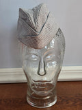 WAVES Seersucker Garrison Cap (Size 21)