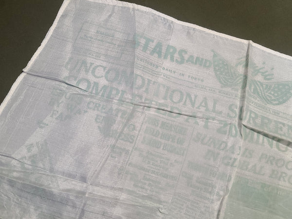 Stars and Stripes Silk Hankie V-J Day