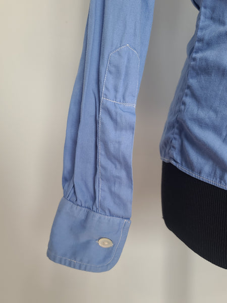 WAVES Reserve Blue Blouse <br> (36" bust)