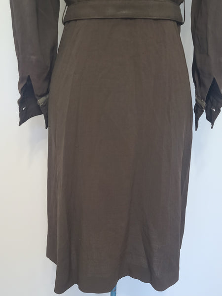 Nurse Chocolate Off Duty Dress <br> (B-36" W-26" H-32")