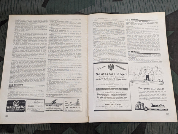 Canoe Sport Magazine 1 April 1939 Heft 7