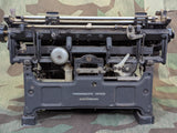 Olivetti M40 Simplified Kriegsausführung Italian German Typewriter (Needs Work)