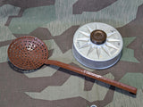 Enameled Gas Mask Filter Strainer