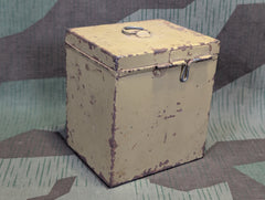 Tan Medical or Organizer Tin