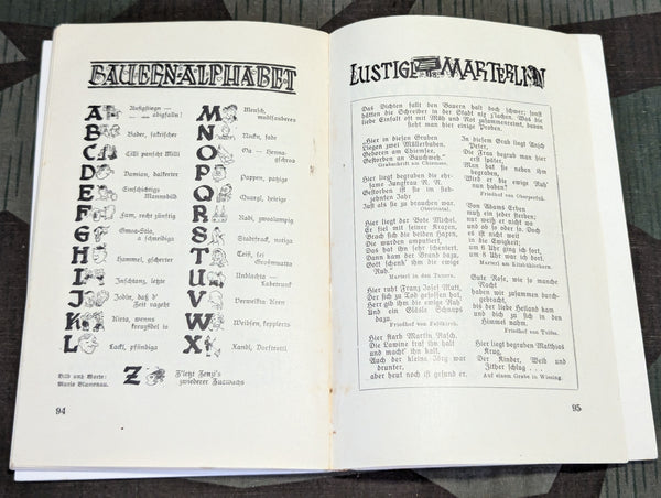 Das Lustige Trachtenbuch 1938