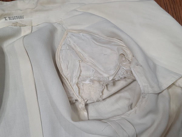 NNC Navy Nurse White Uniform Jacket and Skirt <br> (B-33" W-25" H-33.5")