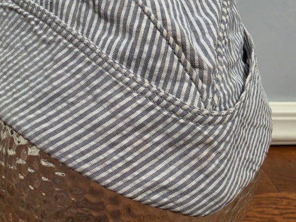 WAVES Seersucker Garrison Cap (Size 21 1/2)