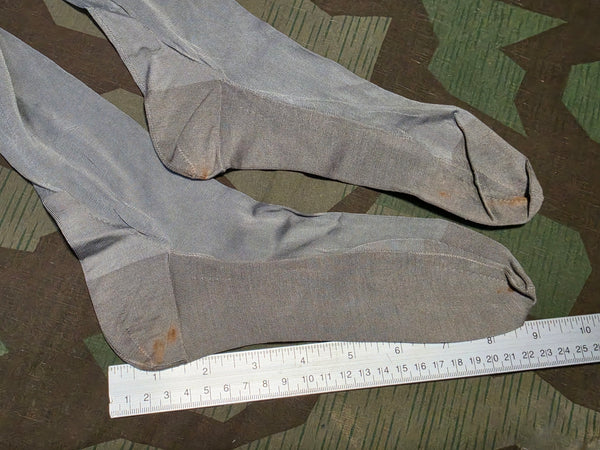 German Gray Seamed Stockings