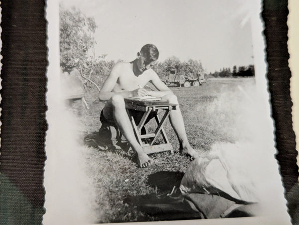 Lot of 24 Photos From a Young Leutnant