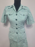 Marine Corps Seersucker Jacket & Skirt Set <br> (B-36" W-28" H-39")
