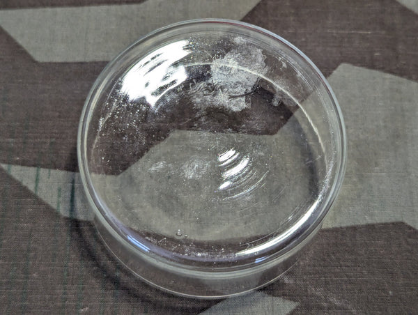 Red Trumpf Butter Dish with Glass Liner