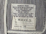 US Navy WAVES Supply Officer's Seersucker Jacket <br> (36" Bust)