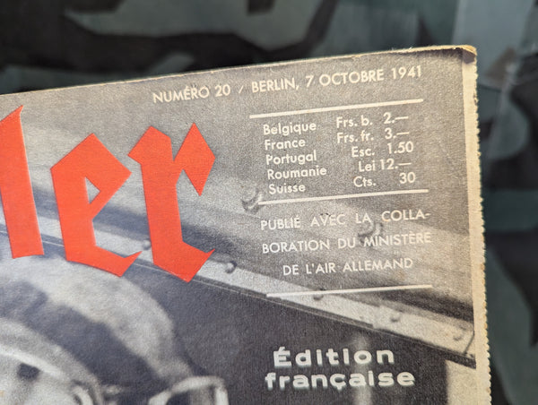 Der Adler Magazine 7 October 1941 French