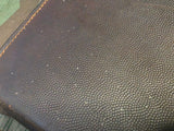 Pre War German Pebbled Leather Briefcase