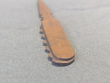 1917 Letter Opener Trench Art Artillery Band