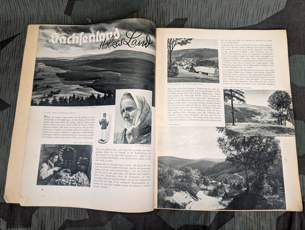 NS Gemeinschaft Kraft durch Freude Urlaubsfahrten 1937 Gau Sachsen