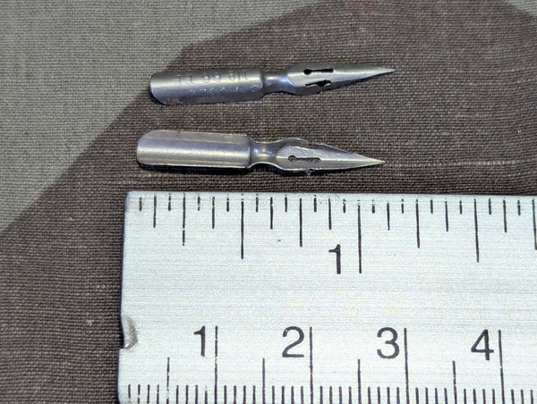 Lot of 6 Small Pen Nibs No 66 Iserlohn