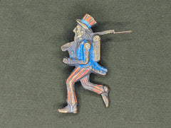Uncle Sam Goes to War Pin