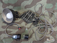 German Scissor Work Lamp with Plug Adapter