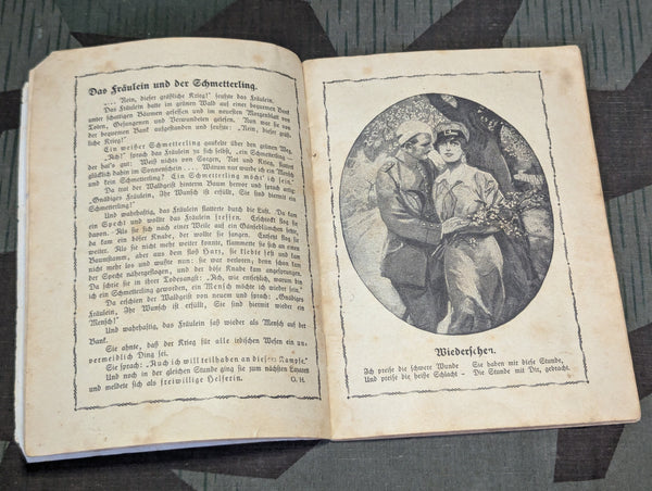 WWI Fräulein Feldgrau Tornister Humor Booklet