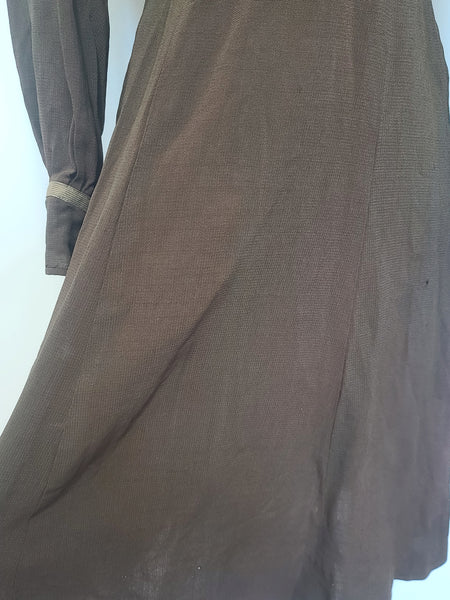 Nurse Chocolate Off Duty Dress <br> (B-36" W-26" H-32")