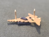 Army Nurse and U.S. Insignia Pins in Box