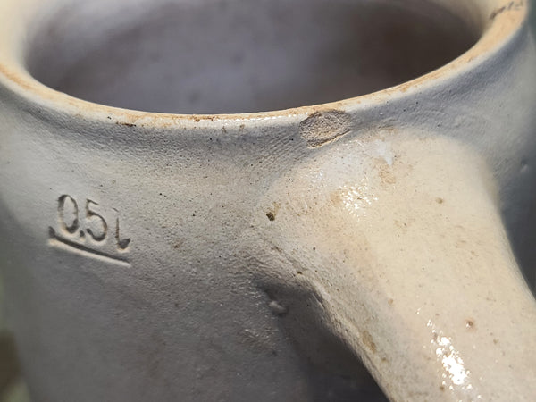 Wir wollen Wulle Stoneware Krug 1/2L