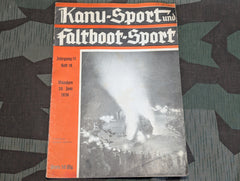 Canoe Sport Magazine 20 June 1936 Heft 18
