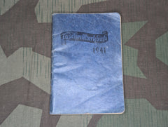 Taschenmerkbuch 1941