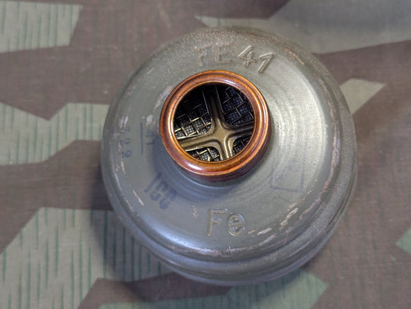 AEMA 1940 Gas Mask Can and Mask