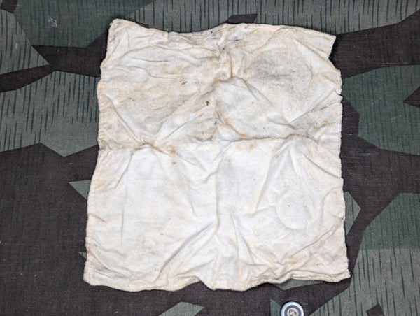 M38 Gas Mask in Late War Can with Lenses, Cloth, and Retainer