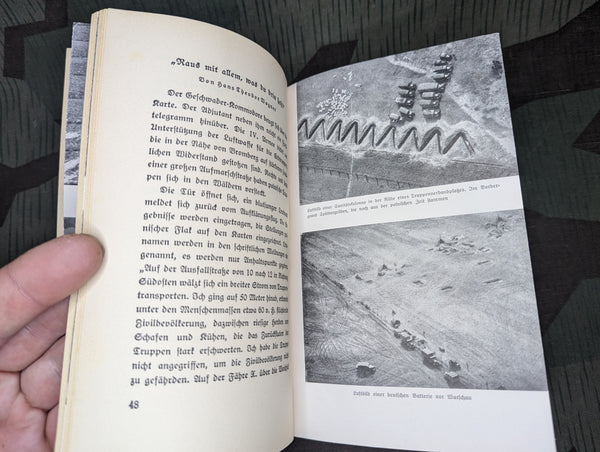 Mit Bomben und MGs Über Polen Book with Pictures