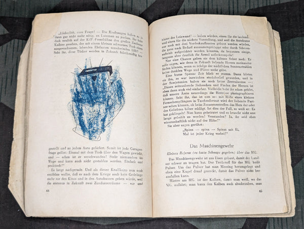 Volkischer Beobachter Landser Lachen Soldier's Humor Book