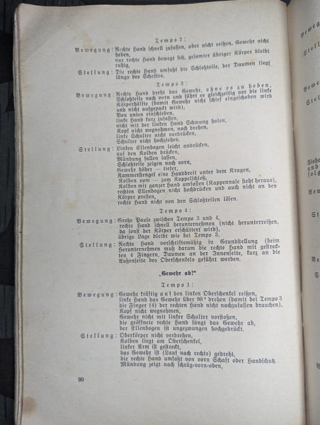 Unterrichts Themen Training for NCO's and Squad Leaders 1942