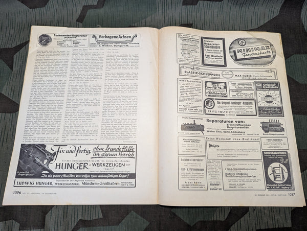 Kraftfahrzeug Handwerk Heft 52 - 28. Dezember 1940 Krafthand