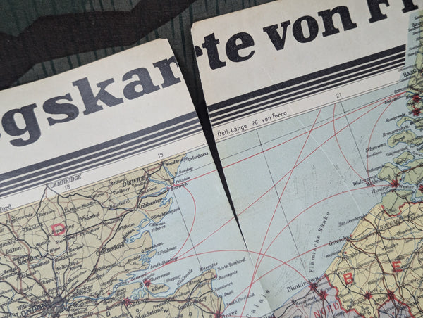 Set of WWI Maps of Fortifications