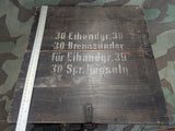Original Wood Ei.Hgr.39 Egg Grenade Box
