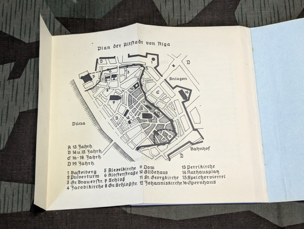 Wehrmacht Riga Tour Guide Book