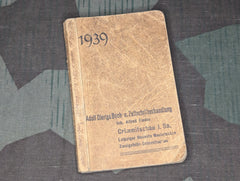 1939 Pocket Calendar German Pioneer