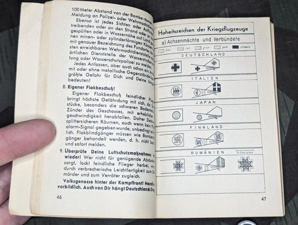 Kriegsflugzeuge Aircraft Identification Book 1943