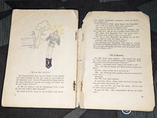 Volkischer Beobachter Landser Lachen Soldier's Humor Book