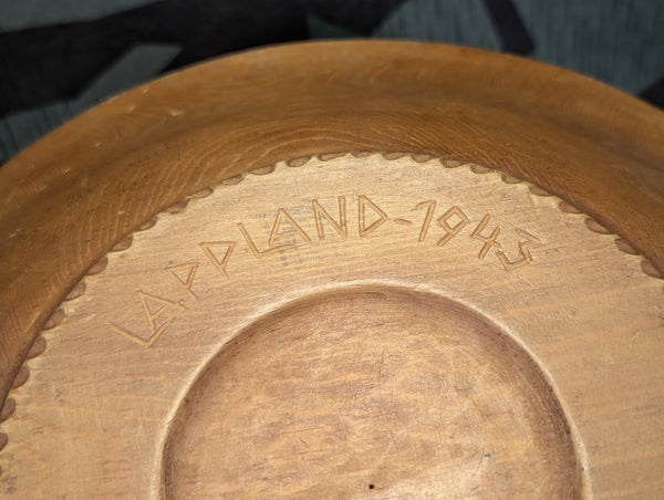 Lappland 1943 Wooden Bowl