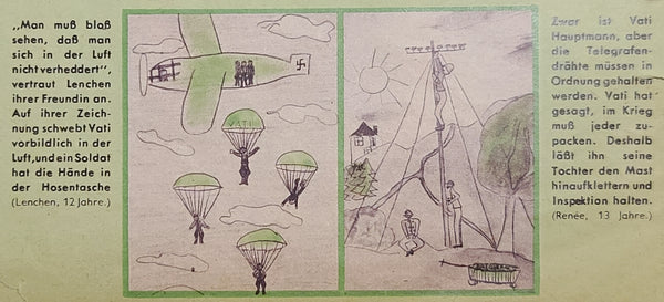 Erika Magazine Februar 1940 (Nr. 8) (Feldpost, Snowball Fights, Drawings)